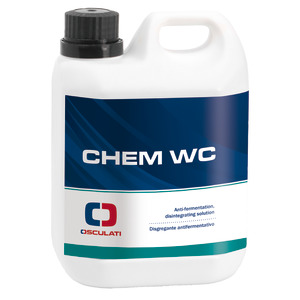 Chem WC - Spezialflüssigkeit zur Auflösung und Fäulnisreduzierung für Chemietoiletten und Schmutzwassertanks